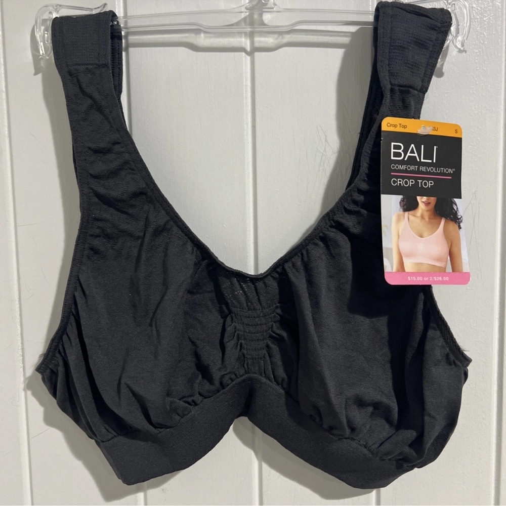 Bali Crop Top 2 Pack Comfort Revolution Microfiber Pullover Cool Comfort Small